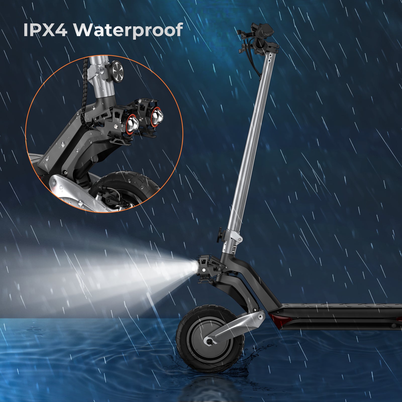 Circooter Raptor Pro Off-Road E-Scooter - 1600W Dual Motor