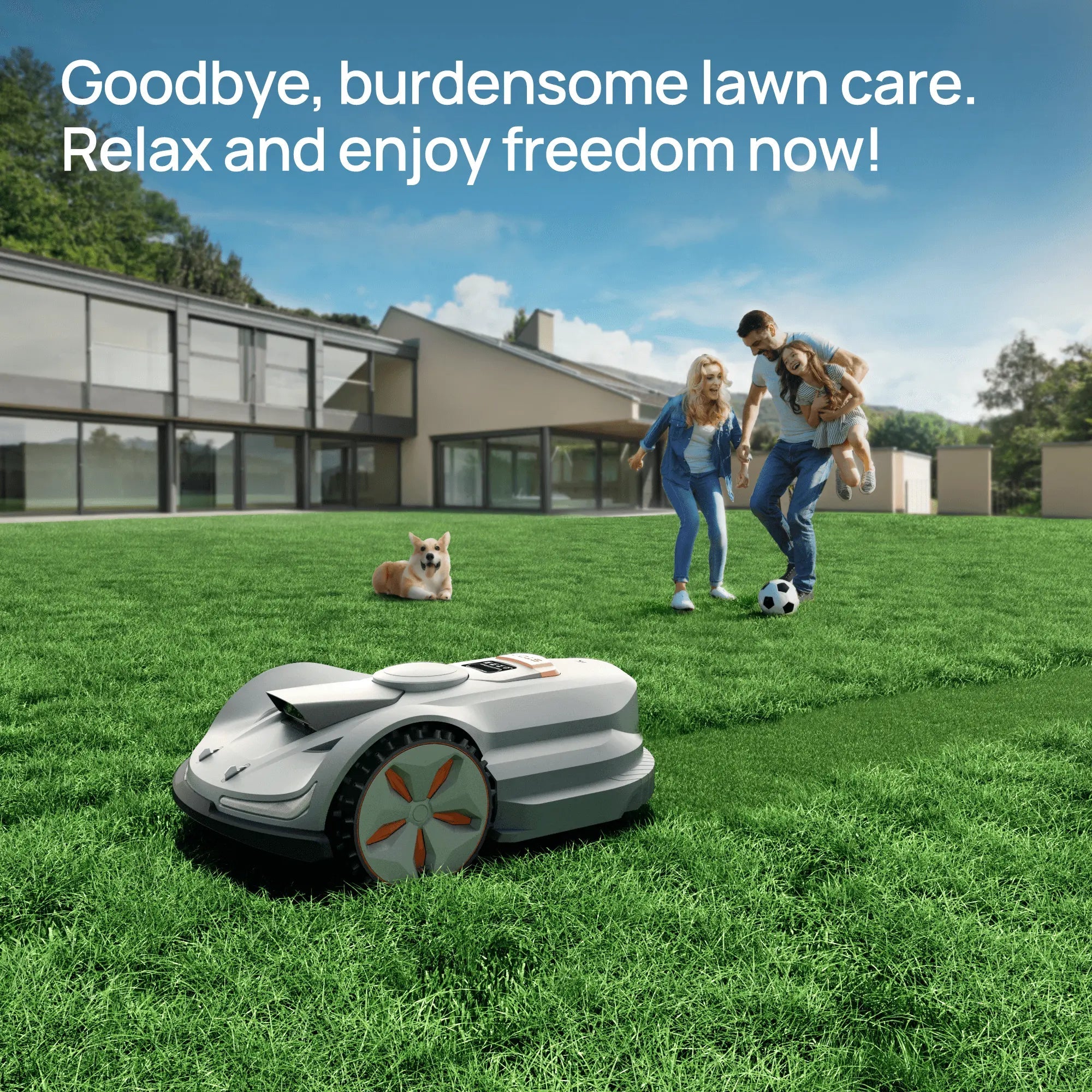 Sunseeker X7 Plus Wireless Robot Lawn Mower | Up to 1.5 acres