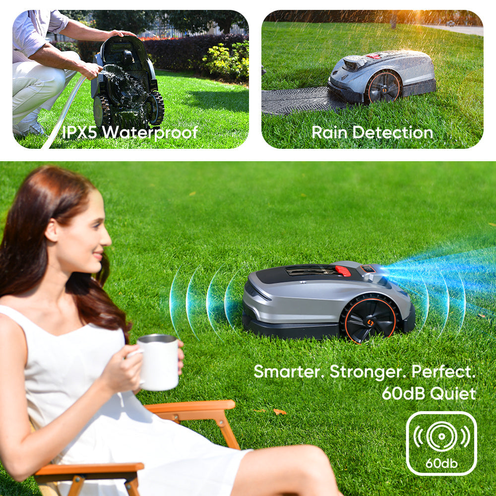 Sunseeker X3 Plus Wireless Robot Lawn Mower