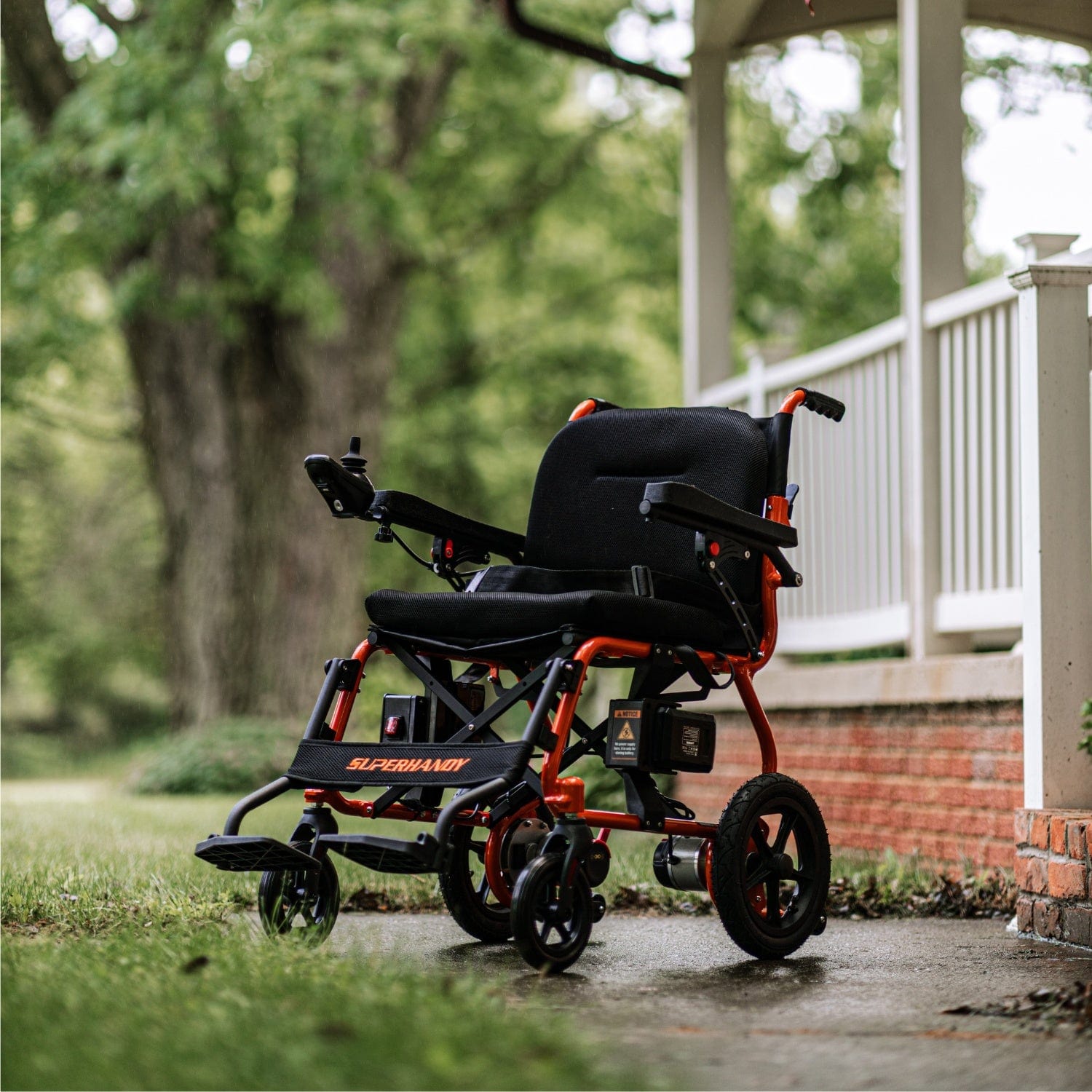GoRide 2 Electric Wheelchair – 48V Battery, 300lb Capacity, Smooth Ride