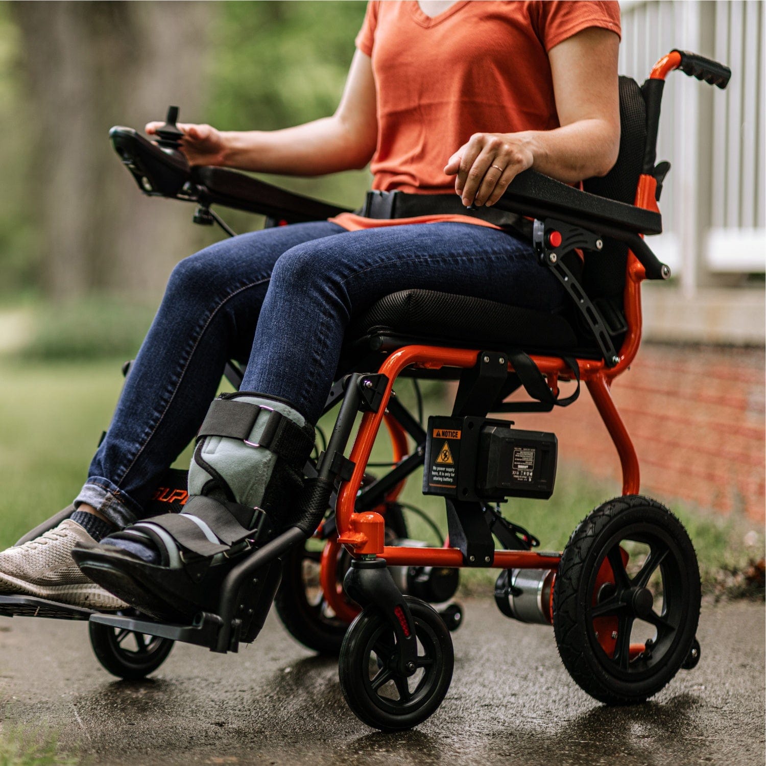 GoRide 2 Electric Wheelchair – 48V Battery, 300lb Capacity, Smooth Ride