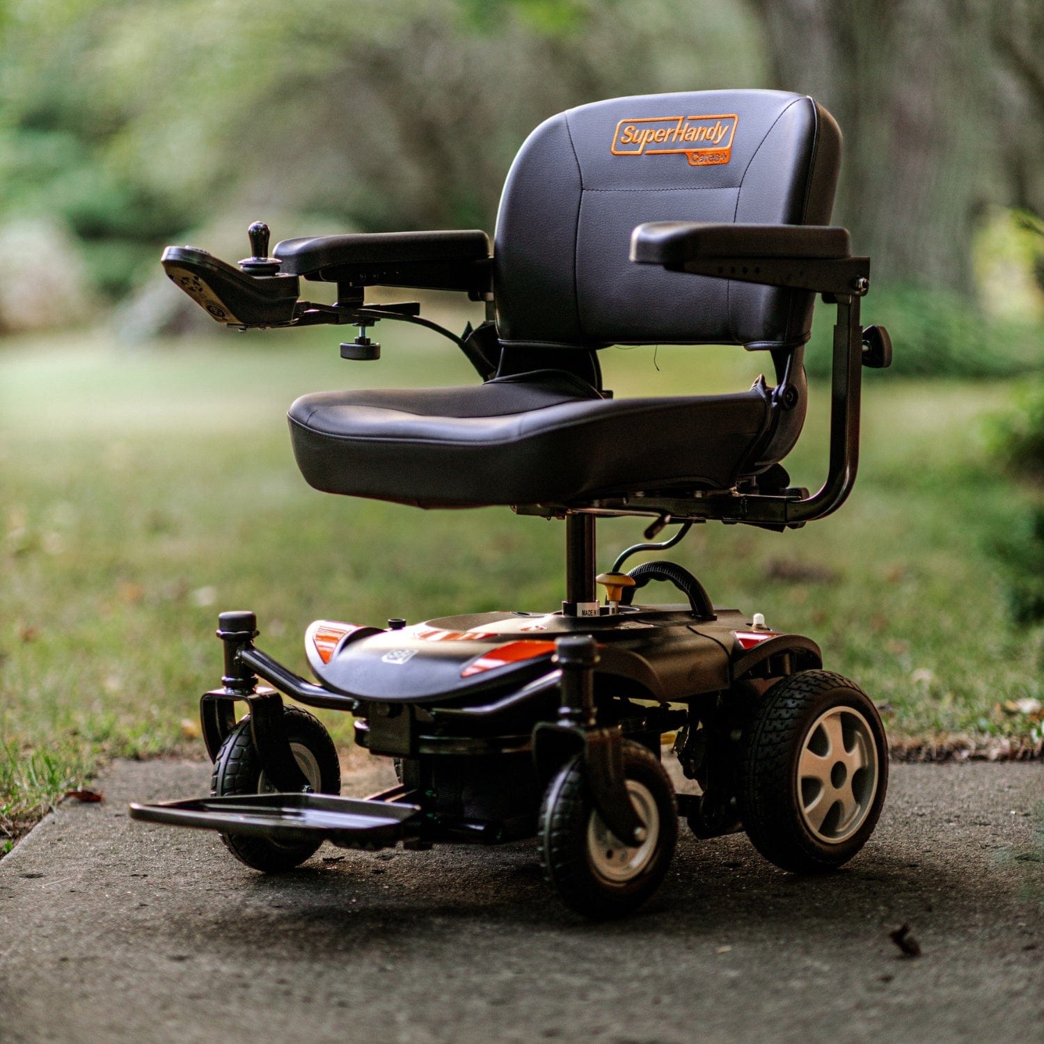 GoRide CRZ Powerchair – Lightweight, 300lb Capacity, Rear-Wheel Drive