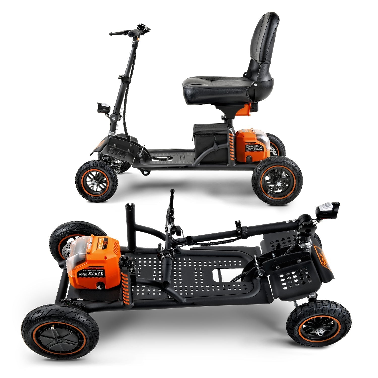 SuperHandy Explorer Scooter – 48V Li-Ion, 350lb Load, Durable Design