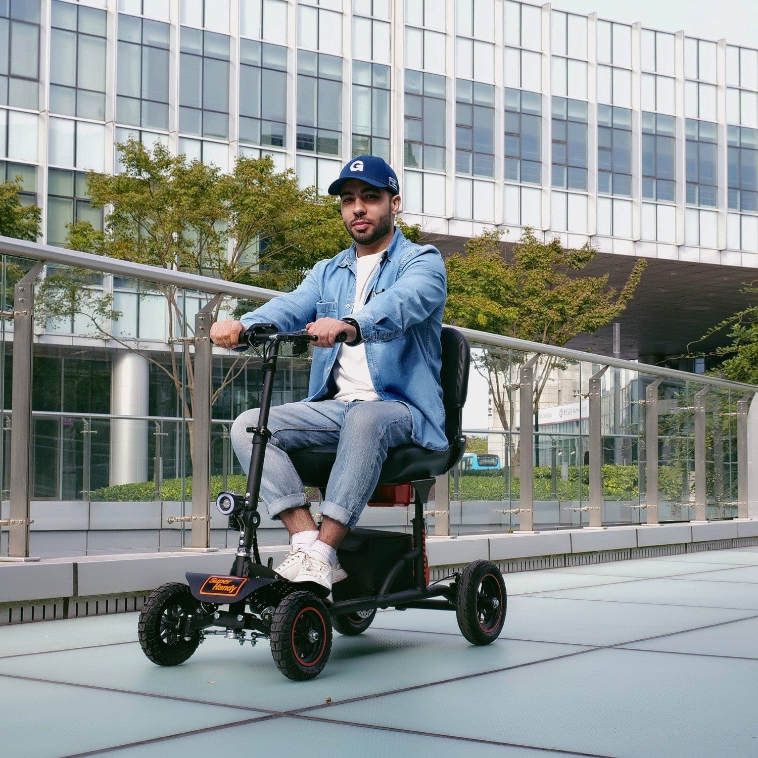 SuperHandy Explorer Scooter – 48V Li-Ion, 350lb Load, Durable Design