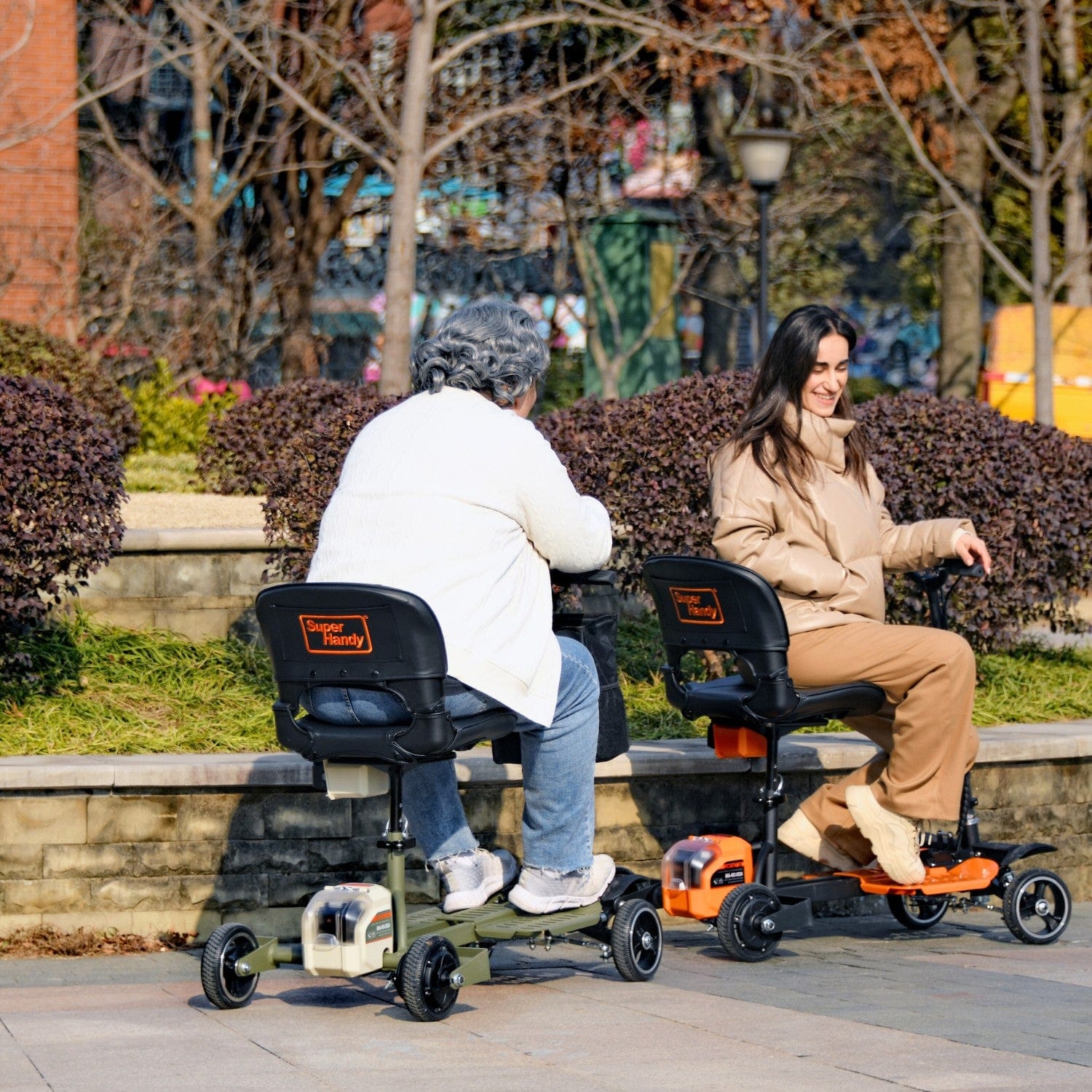 SuperHandy Passport Pro Scooter – 48V Li-Ion, 330lb Load, Foldable