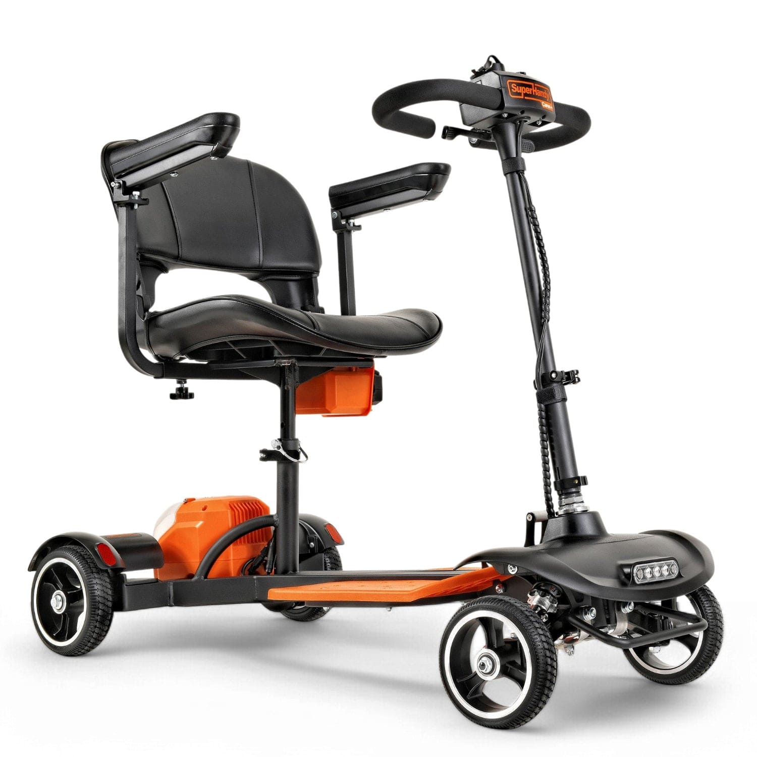 SuperHandy Passport Prime – Foldable Electric Scooter, 48V Battery, 330lb Load
