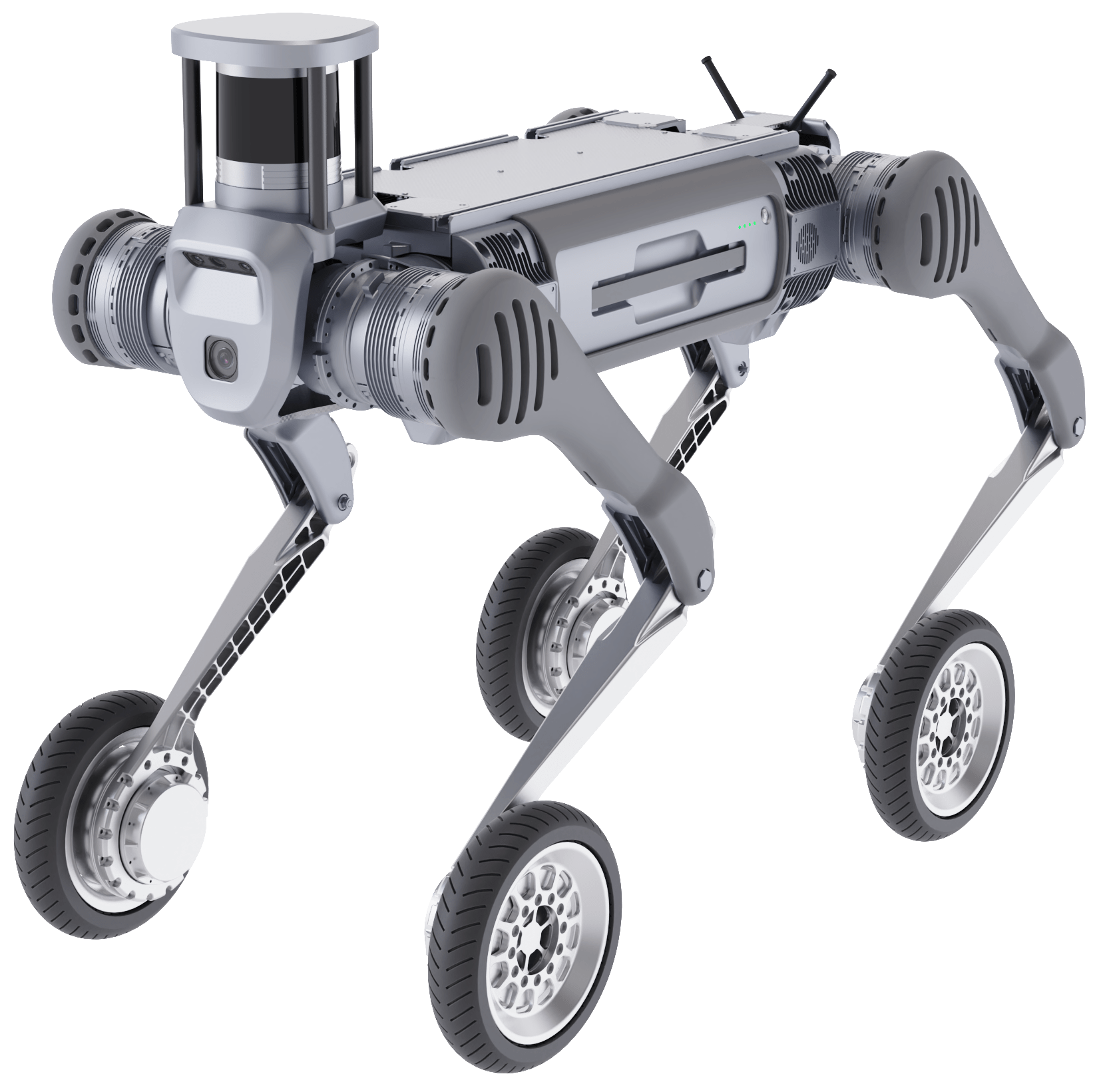 Unitree B2-W Industrial Quadruped Robotic Dog with Wheels